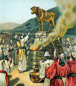 Worshipping the Golden Calf
